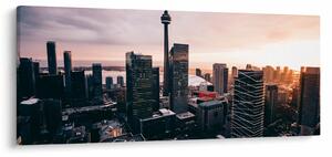 Kép - kilátás a városi központra (120x50 cm)