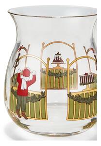 Üveg gyertyatartó készlet karácsonyi mintával, 2 db-os Holmegaard Christmas – Holmegaard