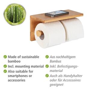 Fali bambusz WC-papír tartó Duo Bambusa – Wenko