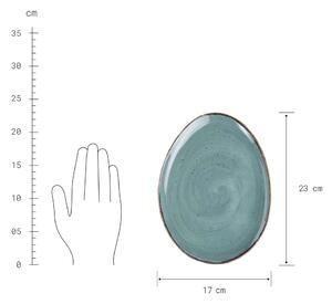 FINCA kistányér, kék 23 cm