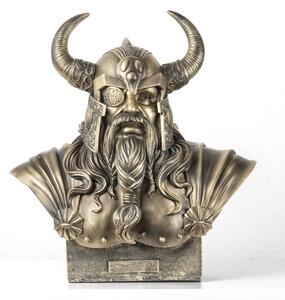 Odin mellszobor – Az északi istenek atyja bronz szobor