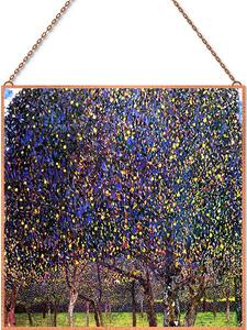 Gustav Klimt - The Pear Tree üvegkép, falikép