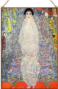 Gustav Klimt - Bachofen echt Baroness üvegkép, falikép
