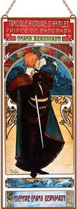 Alphonse Mucha - Sarah Bernard üvegkép, falikép
