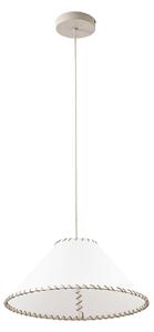 Függőlámpa NOLA, Whitt, dimmable, Fehér, Nappali, Papír / Karton, Skandináv
