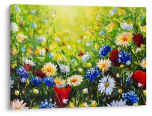 Vadvirágok képe (70x50 cm)