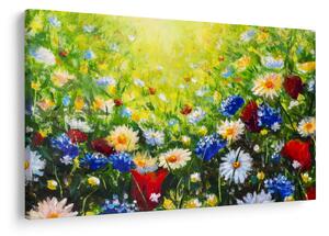 Vadvirágok képe (90x60 cm)