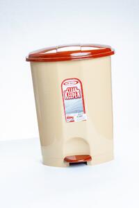 * Pedálos szemetes 30 L 35X35X47 Bézs