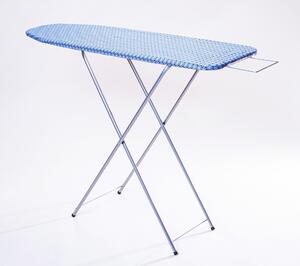 * Vasalóállvány fa 120*38 cm Kék mintás