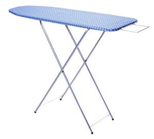 * Vasalóállvány fa 120*38 cm Kék mintás