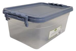 Tárolódoboz kék tetővel 6,5L 22,3X34,8X14,5 cm műanyag