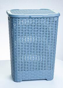 * Szennyestartó rattan hatású 60L szürke