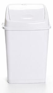 DÜNYA Billenős szemetes 10 L 36x18,5x23 cm műanyag fehér