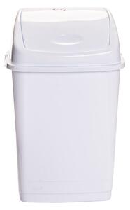 DÜNYA Billenős szemetes 18 L fehér 47x23x28 cm