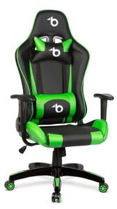 Delight Bemada BMD1106GR Gaming Chair Black/Green BMD1106GR