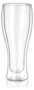 Doblo duplafalú üvegpohár (380 ml-es)