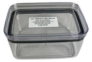 Fűszertartó szögletes 1400 ML átlátszó (KKS)