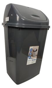 Billenős szemetes 50 l Fekete (KKS)