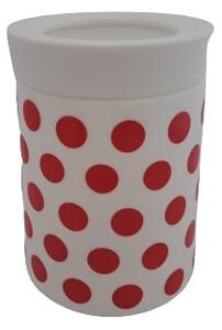Opál fűszertartó fedővel pöttyös mintás (750 ml-es)