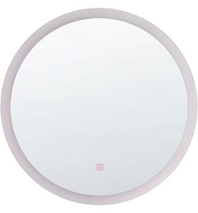 LED fürdőszobai tükör YSER 58 cm 58 cm Ezüst