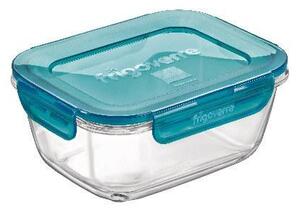 Bormioli Rocco EVOLUTION-TÜRKIZ téglalap doboz 18x14x8cm 100cl