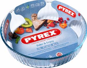 PYREX Kerek üveg sütőforma 2,1 L 26x5,8 cm