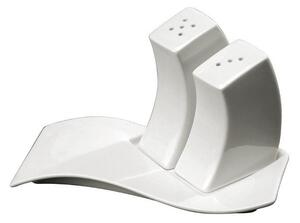 Express ONDA porcelán só-, borstartó + alj