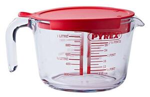 Pyrex mércés kancsó 1 L + tető
