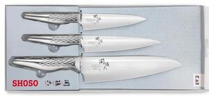 KAI Seki Magoroku Shoso 3 darabos késkészlet (AB-5163 + AB-5161 + AB-5158) (51S-300)