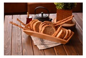 Seppe kenyértartó bambusz doboz, hosszúság 38 cm - Bambum
