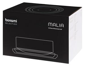 Malia 18 db-os szürke agyagkerámia étkészlet - Bonami selection