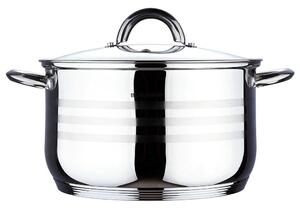 Blaumann GOURMET LINE rozsdamentes fazék üvegfedővel 1,8 L (BL-1018)