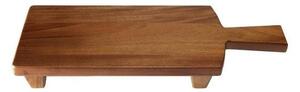 PARAWOOD Fa kínáló talpas szögl. 19x51x8cm nyeles
