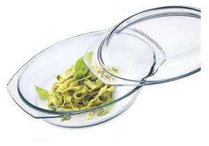 Simax STAR LINEA hőálló sütőtál ovális tál 2,4+1,2 liter