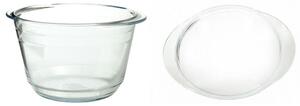 PYREX leveses tál fedővel 26,5x23x15,2 cm (4 liter)