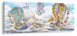 Kép - Expedíció a felhőkben (120x50 cm)