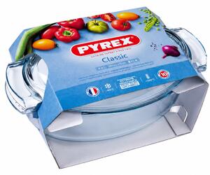 PYREX Ovális kacsasütő fedővel 5,8 L 39x22,5 cm áttetsző
