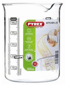 PYREX mércés pohár 0,5 l 10x12cm