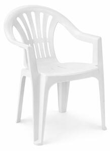 Kona alacsony támlás szék fehér 82x56x57 cm
