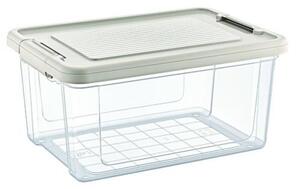 HOBBY LIFE tároló doboz tetővel 16L 20,2x29,2x41,3 cm átlátszó műanyag
