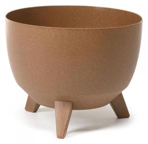 Virágtartó Misa Roma műanyag 29 cm szürke