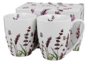 BÖGRE SZETT PORCELÁN 2DB-OS 360 ML CLASSIC LAVENDER