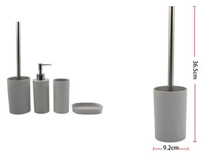 WC KEFE 36,5X9,2CM SZÜRKE