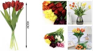 MŰVIRÁG TULIPÁN 40CM TÖBB FÉLE SZ