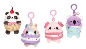 KULCSTARTÓ PLÜSS FIGURÁVAL 12CM KAWAII YUMMIES