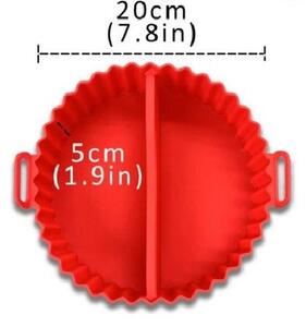 SÜTŐFORMA SZILIKON OSZTOTT 20CM