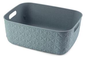 CURVER SOFTEX kosár M méret 12,5 L 37,9X29,2X14,3 cm szürkés kék