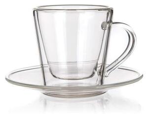 Csésze dupla falu alátéttel 50 ml 3x6 cm