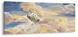 Kép - mennyei medúza (120x50 cm)