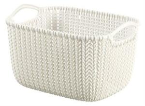 CURVER Knit kosár kötött mintás 8 L 30x22x17 cm